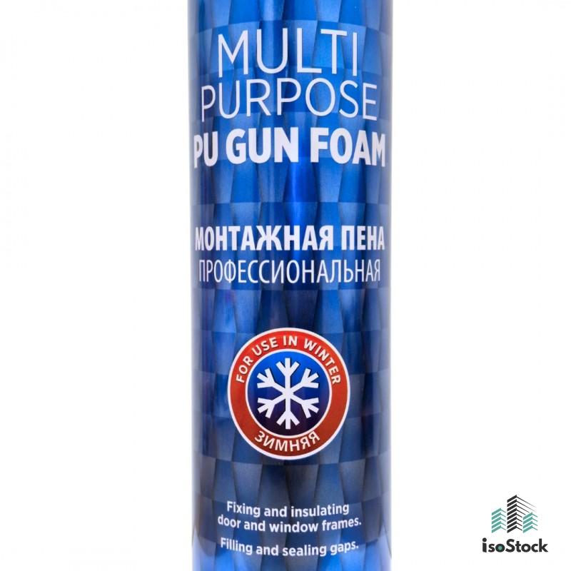 Akfix 807P  Spumă poliuretanică multifuncțională de iarnă  (-6°C), aplicare cu pistol, 750 ml