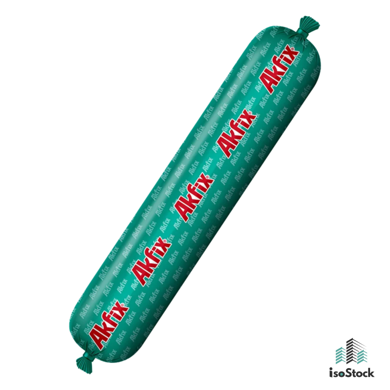 Akfix P645 Silicon etanșant pentru metale, alb 600ml