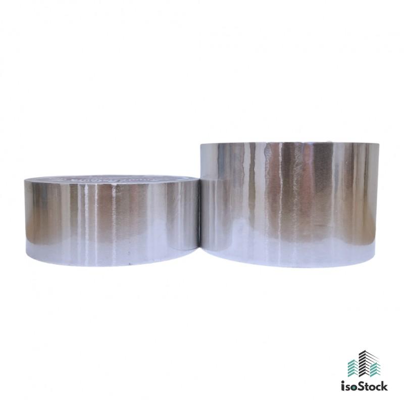 Bandă adezivă din aluminiu netedă termorezistentă 72 mm × 45 m