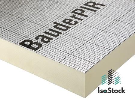 Bauder PIR FA TE 30 MM, Aluminiu, falț drept, 11,52m2