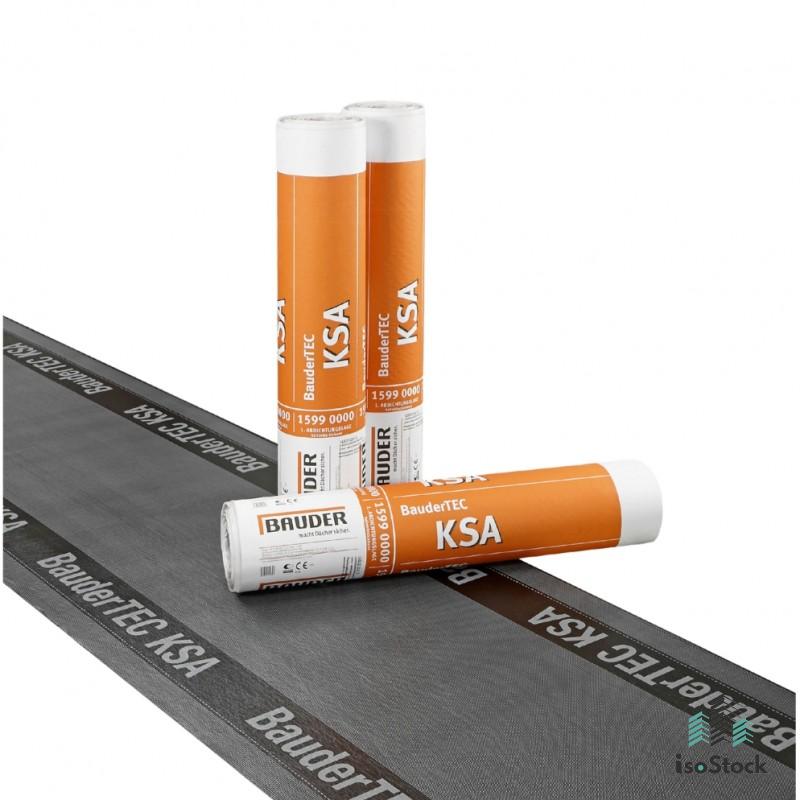 BauderTEC KSA Membrană bituminoasă autoadezivă la rece, 3 mm, rolă 10 m²