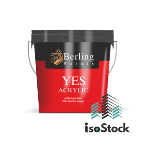 Berling Vopsea acrilică albă 9l