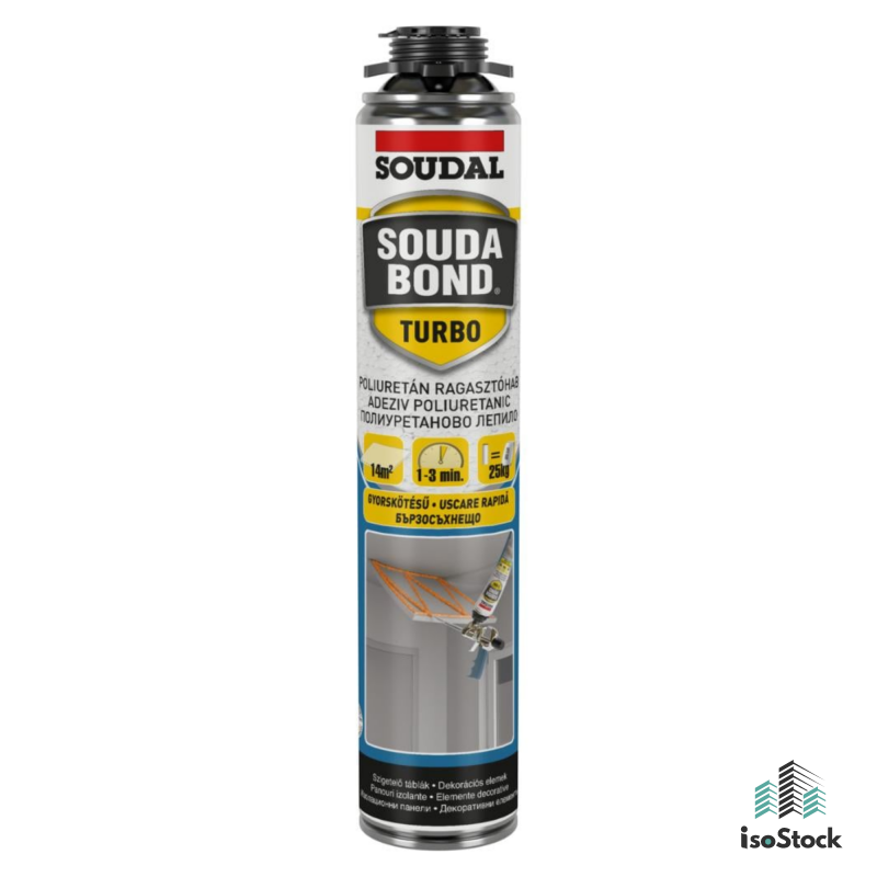 Soudal Soudabond Turbo - adeziv poliuretanic cu întărire ultra-rapidă