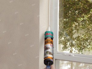 Akfix AC605 Etanșant acrilic pentru construcții Alb, 310 ml