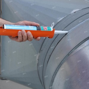 Akfix P645 Silicon etanșant pentru metale, negru 310ml