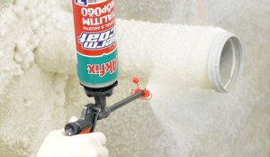 Akfix Thermcoat Spumă poliuretanică termo-fonoizolantă, aplicare cu pistol, 850 ml