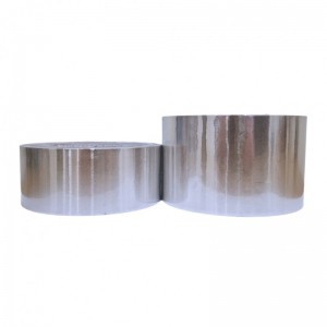 Bandă adezivă din aluminiu netedă termorezistentă 72 mm × 45 m