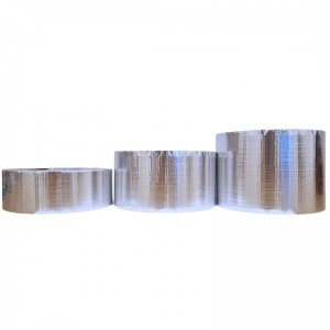Bandă Adezivă Ranforsată din Aluminiu Termorezistentă 48 mm × 45 m