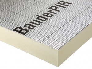 Bauder PIR FA TE 40 MM, Aluminiu, falț drept, 8.64m2