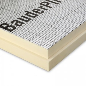 Bauder PIR FA TE F 120 MM, Aluminiu, falț L, 2,88 m²