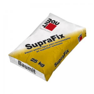 Baumit SupraFix – Adeziv pentru termoizolații pe OSB și suporturi lemnoase, sac 25 kg