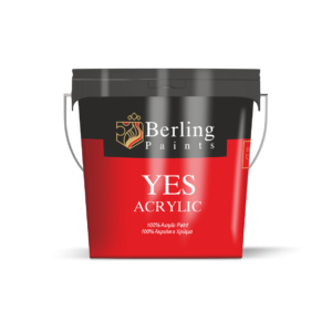 Berling Vopsea acrilică albă 9l
