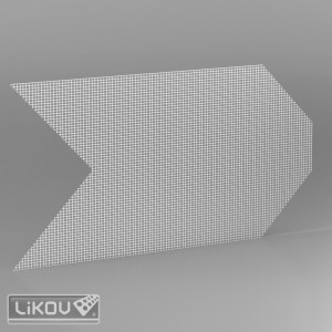 Plasă fibră 2D pretăiată pentru armare diagonală tâmplărie
