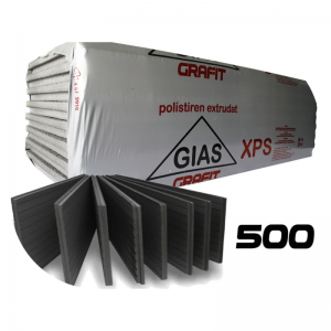 Polistiren extrudat grafitat GIAS XPS500 12cm 2,175mp/bax