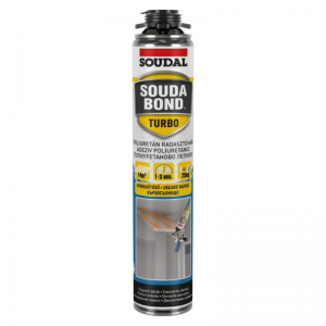 Soudal Soudabond Turbo - adeziv poliuretanic cu întărire ultra-rapidă