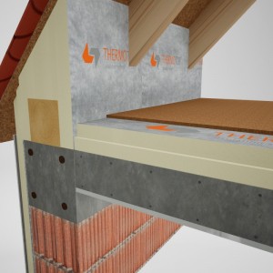 THERMOTOP PIR 80mm DV/DV 1200/2400mm, falț L